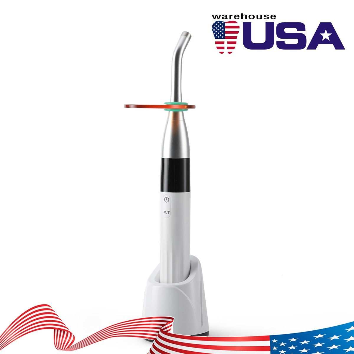 Dental Orthodontic Resin Dentistry LED Curing Light Lamp Wide Spectrum 1S Cure