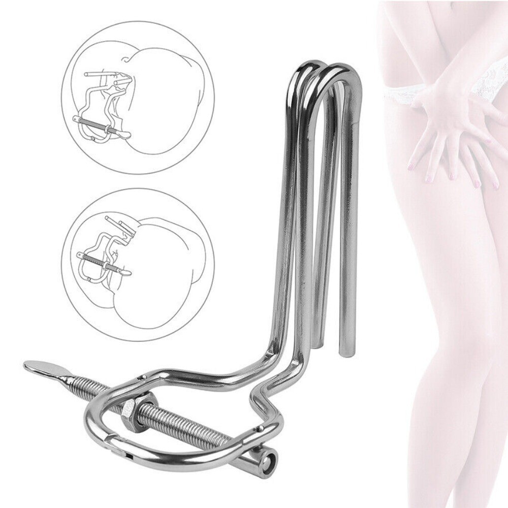 PRECISE OPEN SPECULUM Anal Spreader Dilator Opener Examine Speculum Mirror Plug