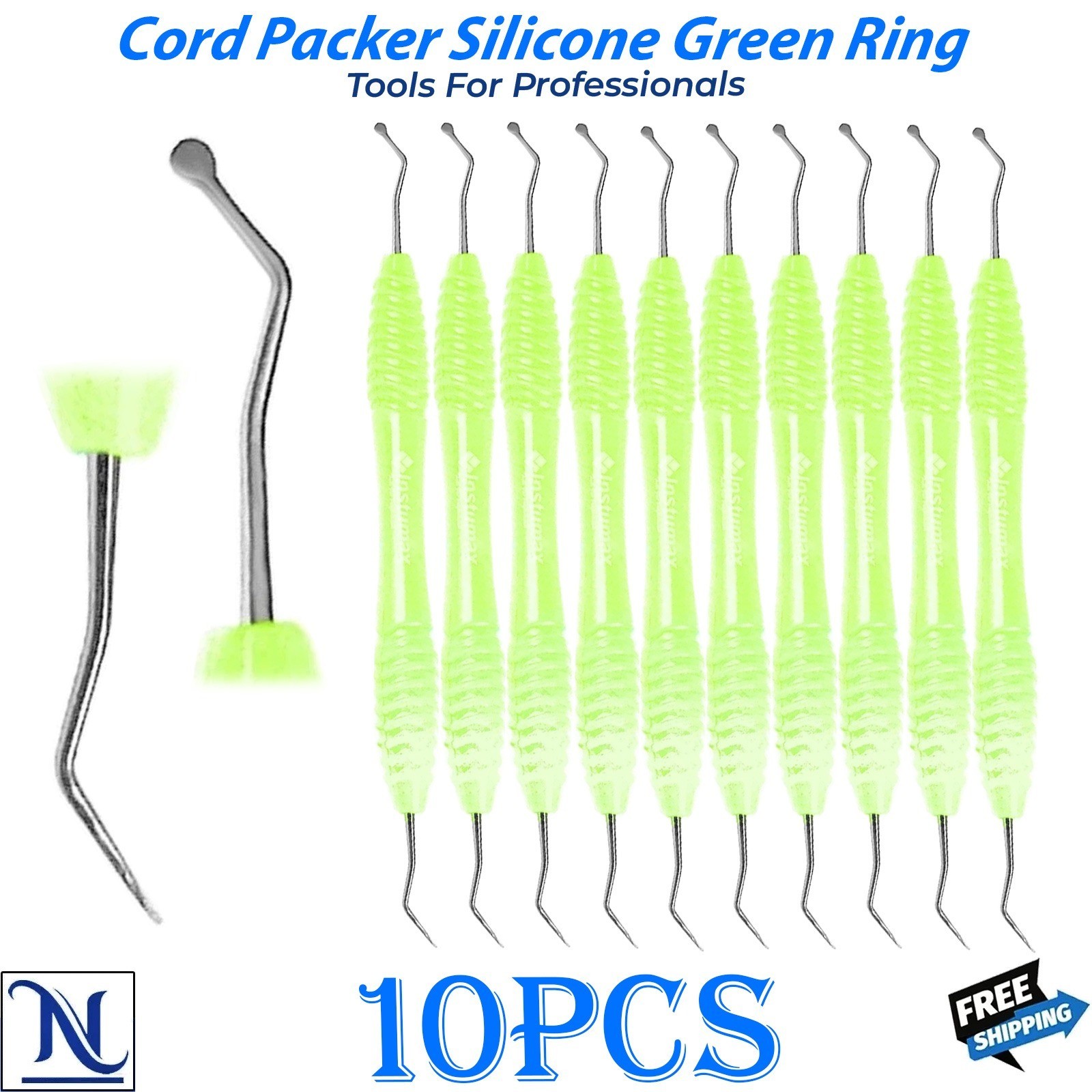 Dental Cord Packer Small Tip Gingival Atraumatic Retraction Surgical Instruments