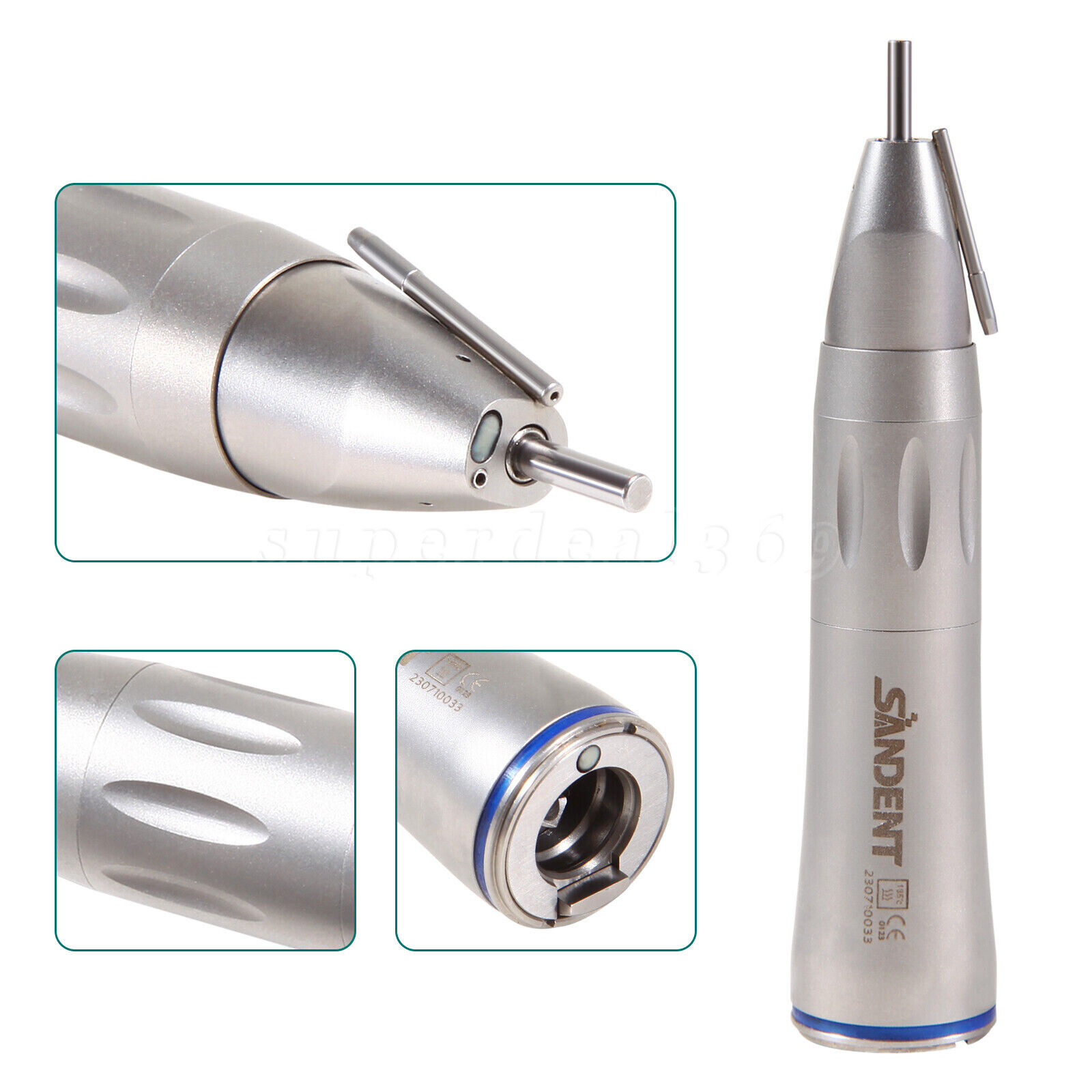USA Dental 1:1 Fiber Optic LED Straight Handpiece/Surgical Straight Handpiece sk