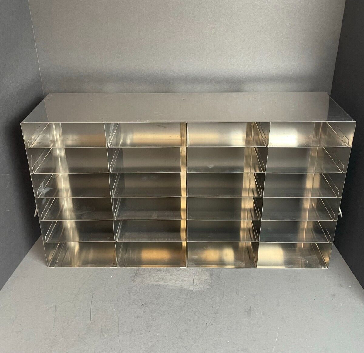 Panasonic Upright Lab Freezer Rack Holds 24 Standard Boxes 22.2 x 12.6 x 5.3 in.