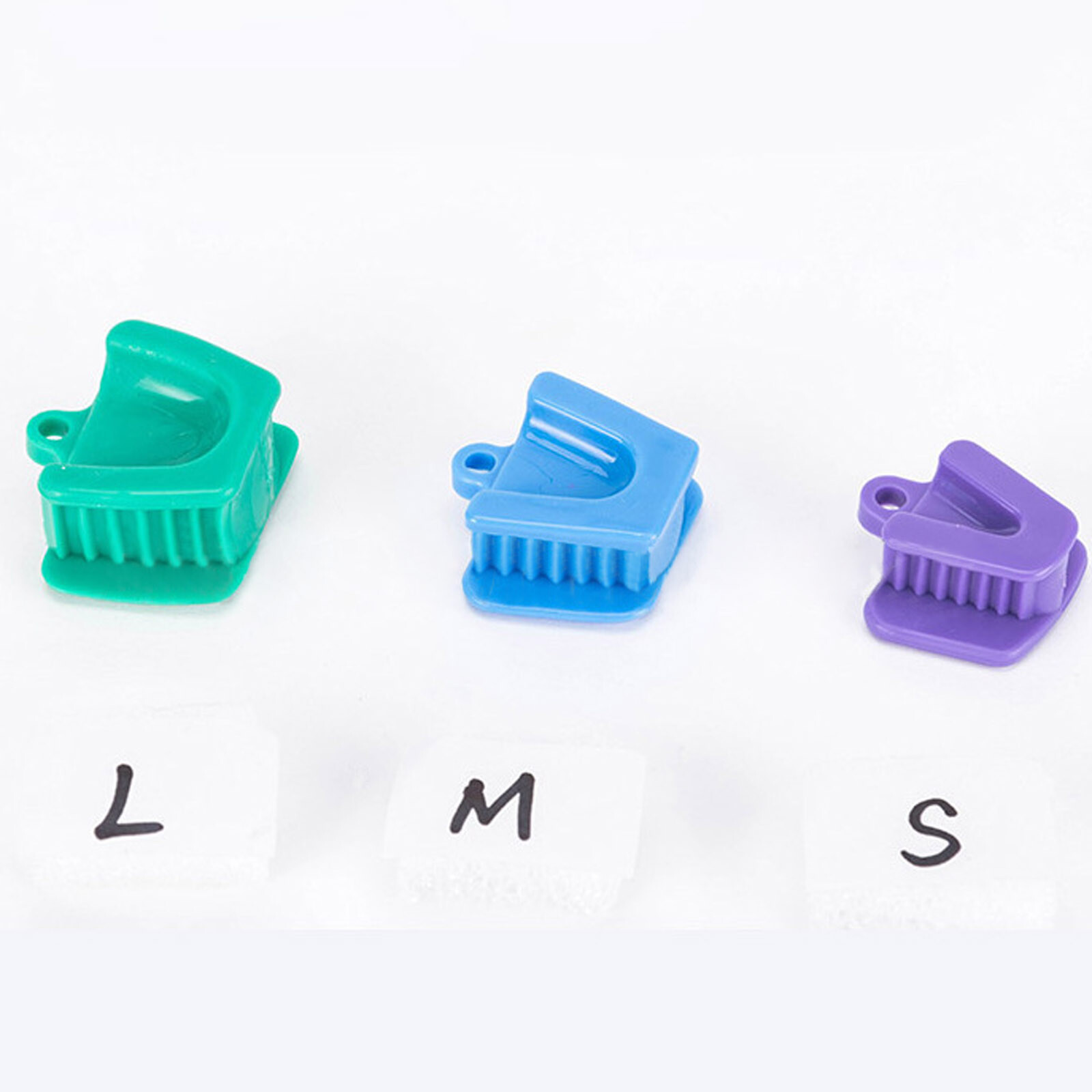 Dental Cheek Retractor Bite Block Mouth Prop Bite Block Opener Silicone Rubber