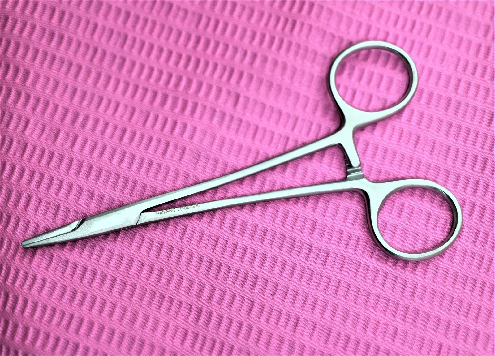 PREMIUM WEBSTER NEEDLE HOLDER SMOOTH 6″ SURGICAL VETERINARY BEVELED EDGE -A+QLTY