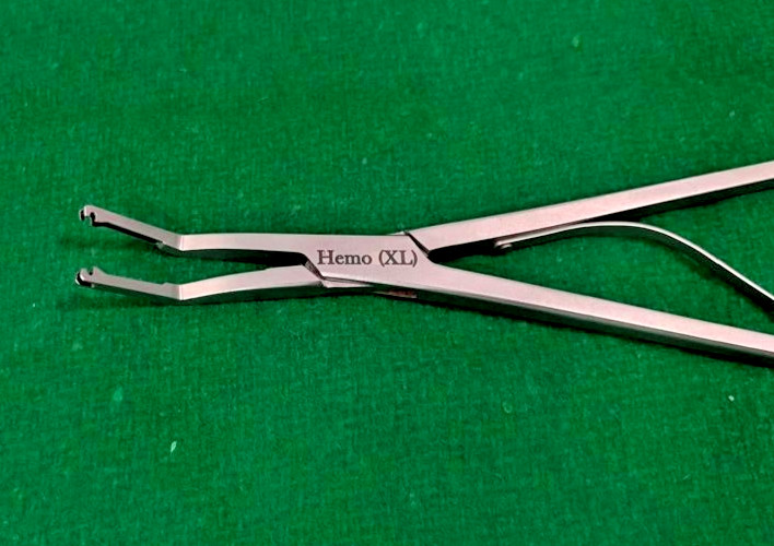 Laparoscopic Open Surgery Hem-o-Lok Applier (XL) Yellow Reusable Instruments