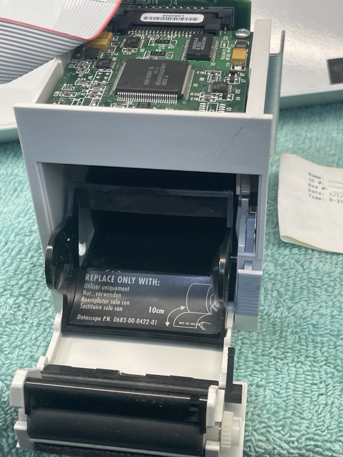 DataScope Passport 2 Printer 600-23000-17 with Relay Board 0670-00-1153 _f LOOK
