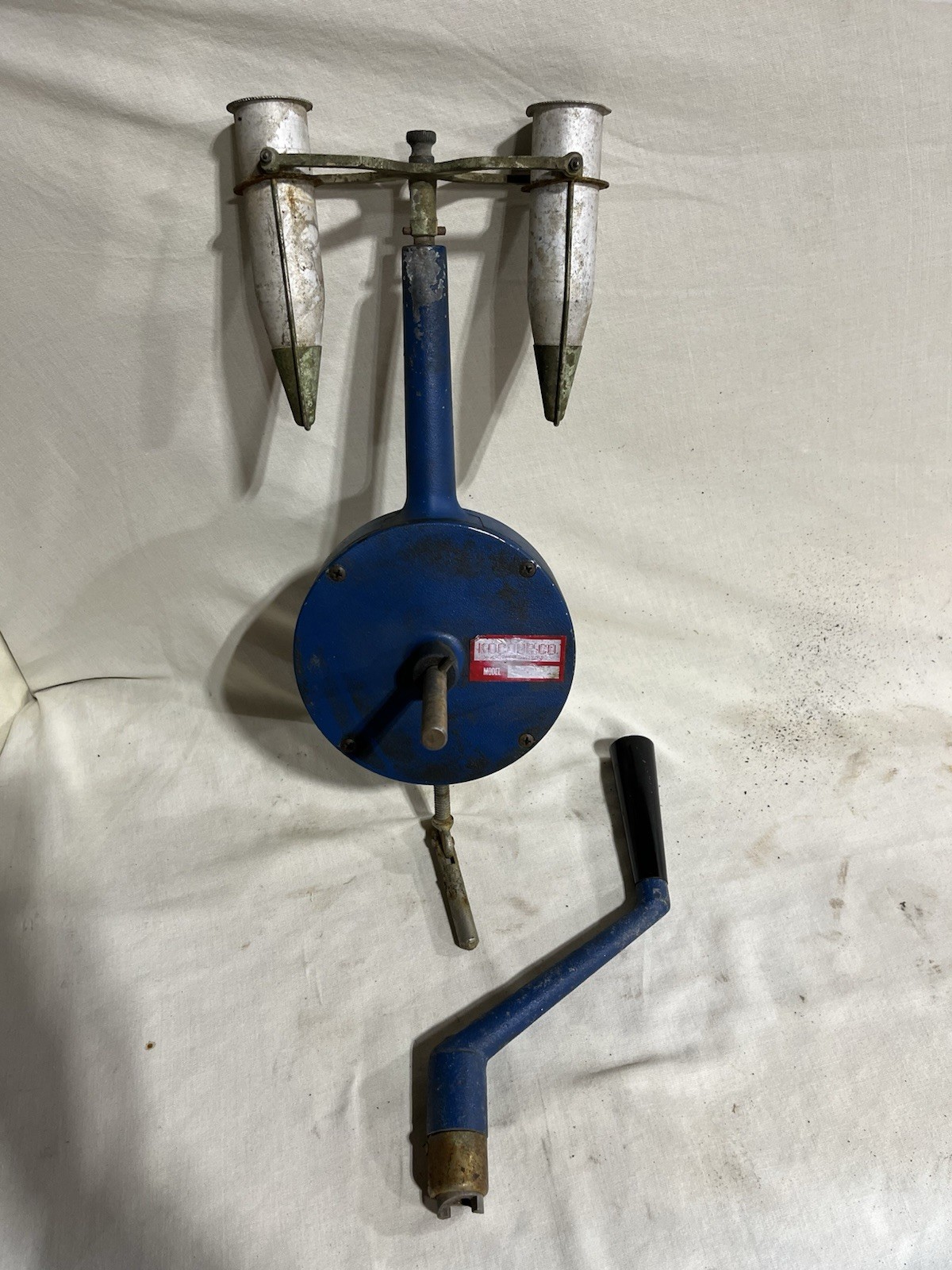 Kocour Co. Hand Crank Centrifuge. Excellent Condition. Made In USA! Works Great.