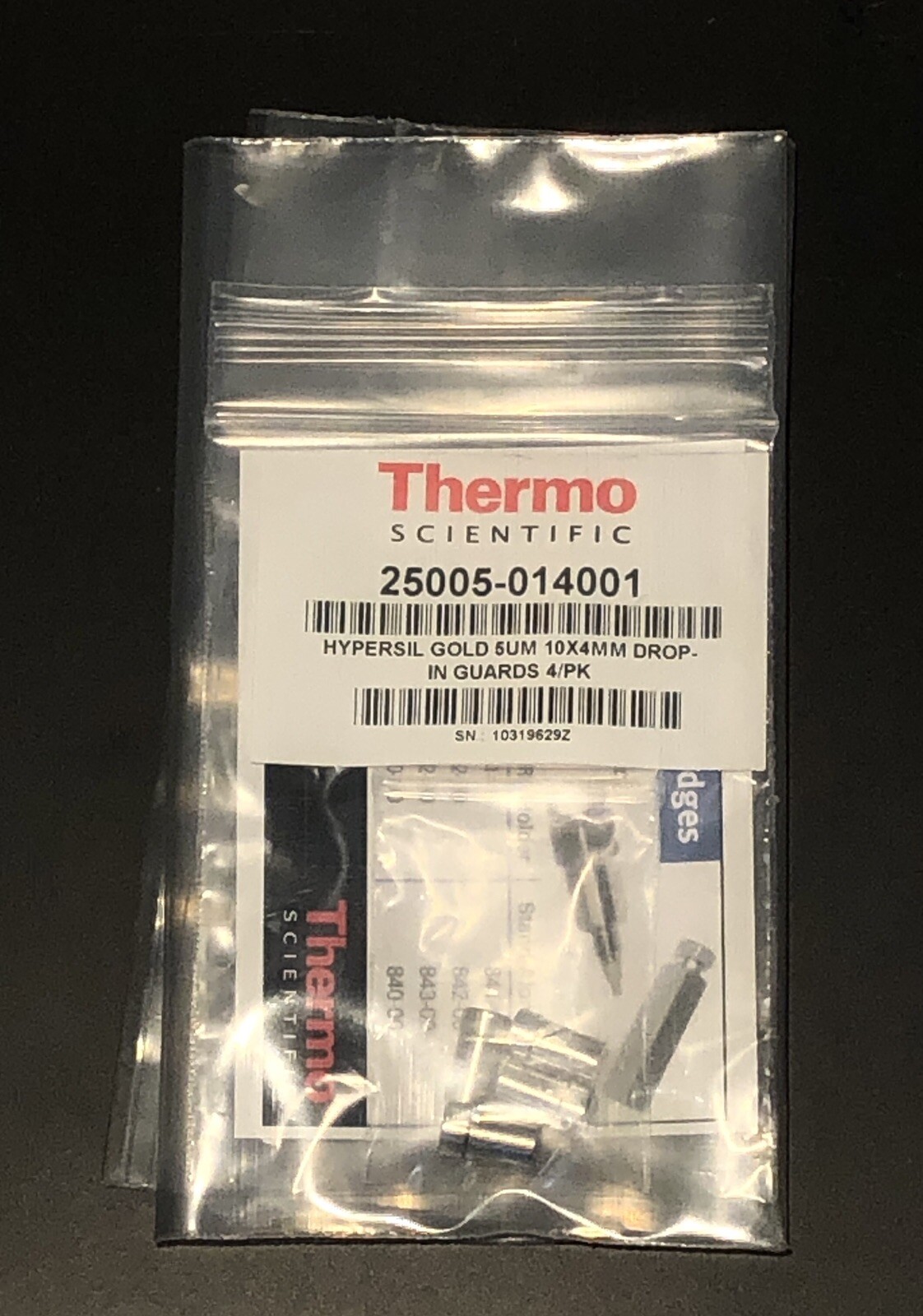 Thermo, Hypersil GOLD, 5um 10x4MM Drop-In Guards, 4 Pack (25005-014001)