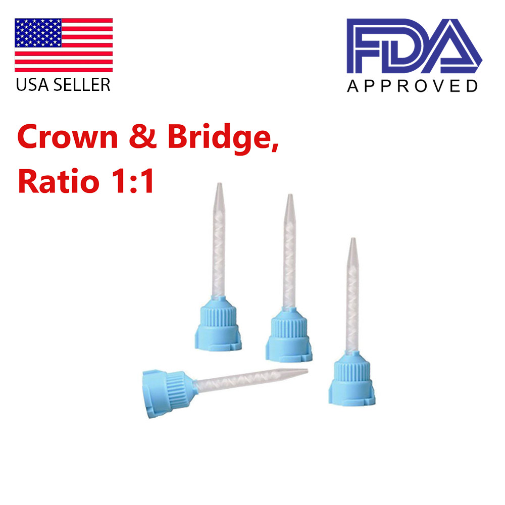 Dental Defend Type HP Crown and Bridge 240 x 1:1 Blue/White Tips