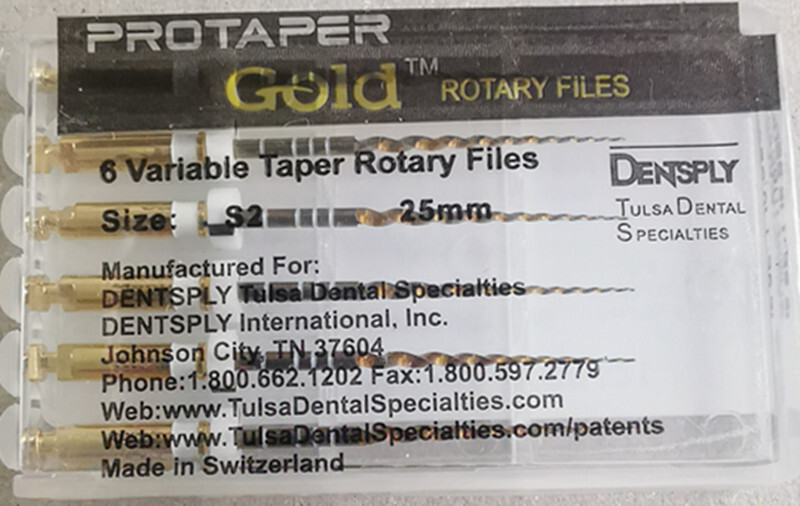 ALL Size Dentsply ProTaper Gold Rotary Files F1,F2,F3,S1,S2,SX-F3, SX19