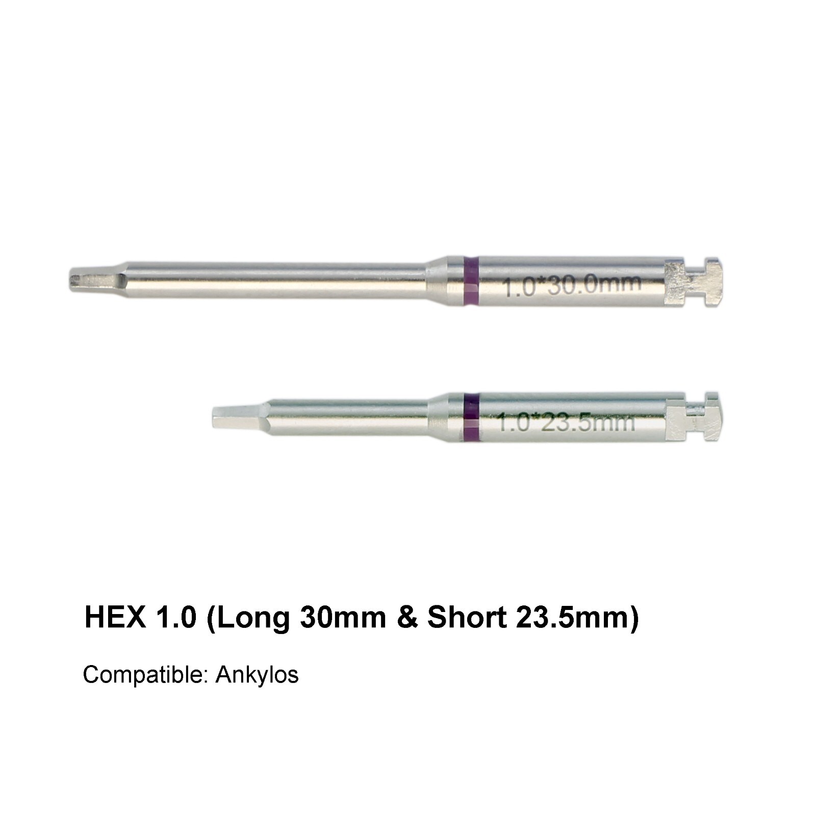Implant Screwdriver Hex Driver Latch 1.2 1.25 T5 Astra Zimmer Thommen ICX Nobel