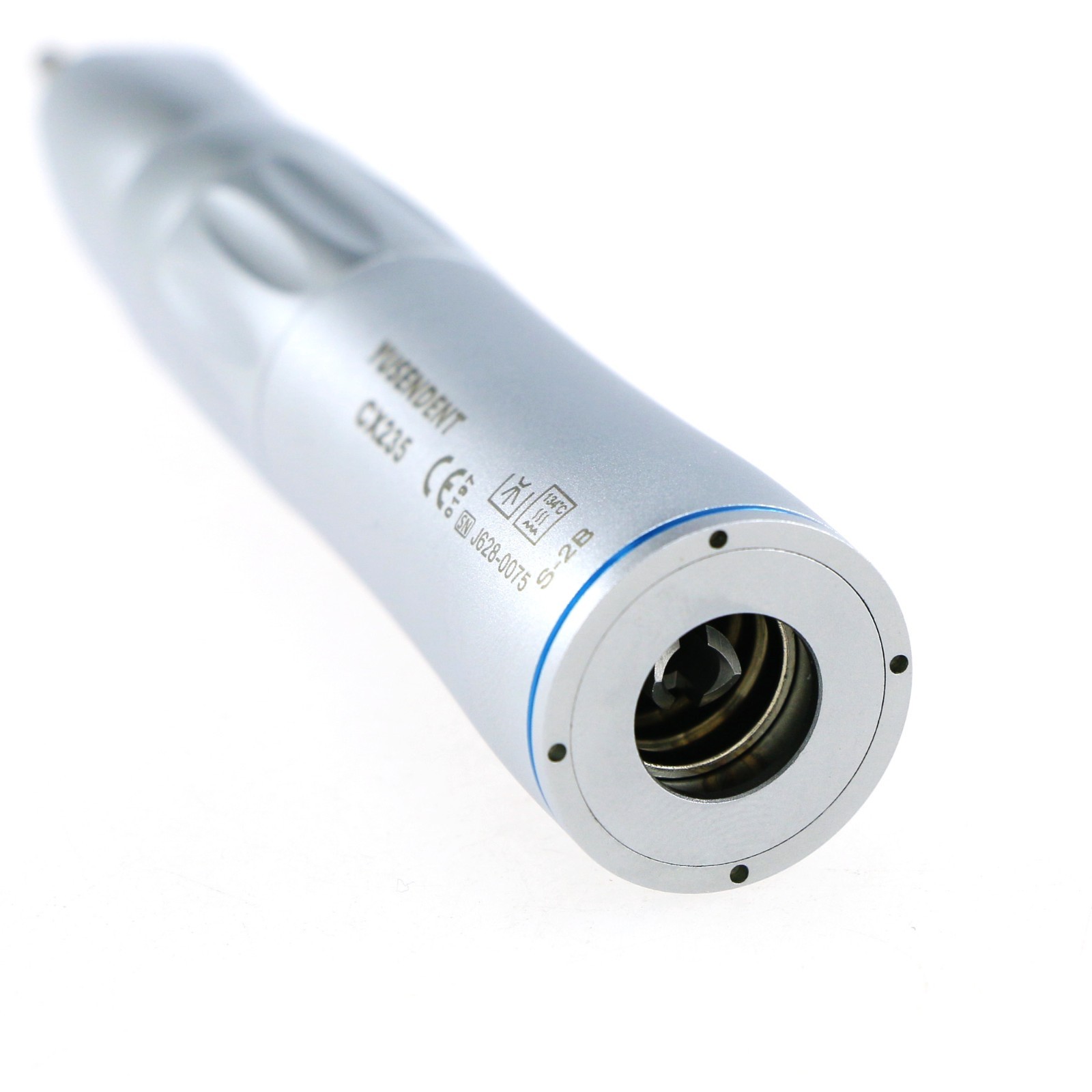 US COXO Dental Inner Water Low Speed Air Motor Contra Angle Handpiece 2Holes