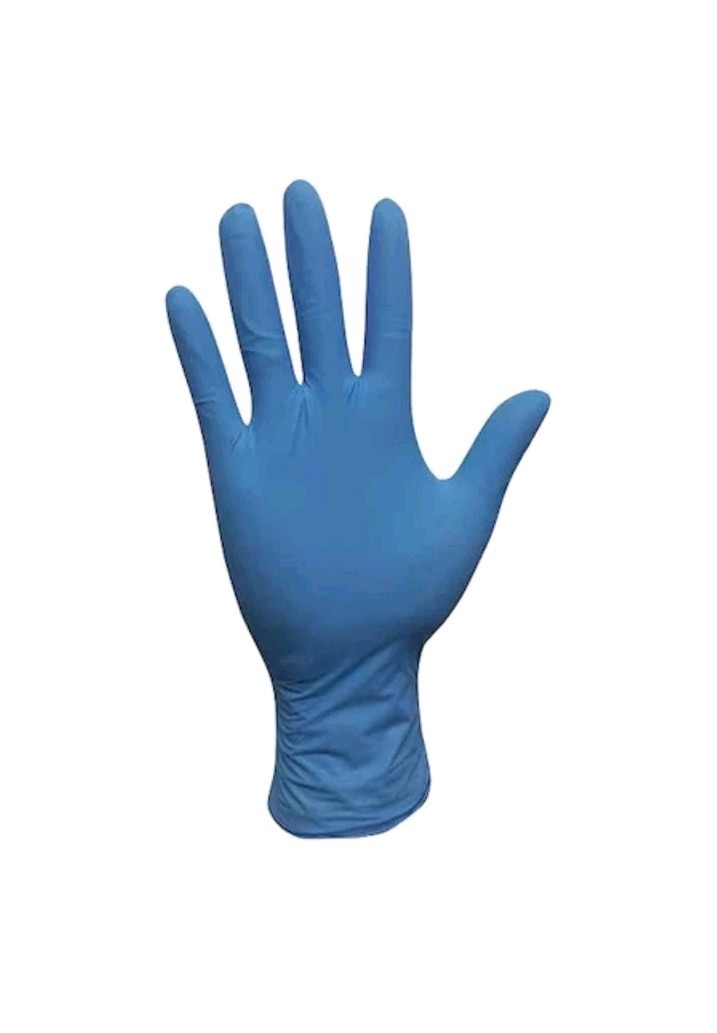 Condor 2XMA6T Disposable Gloves, Nitrile, Powder-Free, S, 4boxes Of 100 gloves.