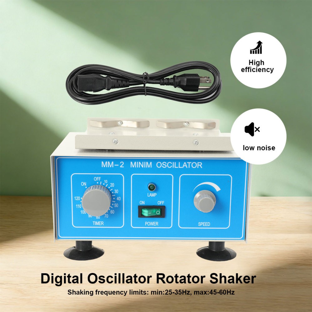 Lab Digital Oscillator Rotator Shaker Mixer for Agglutination Test 0-3000 RPM