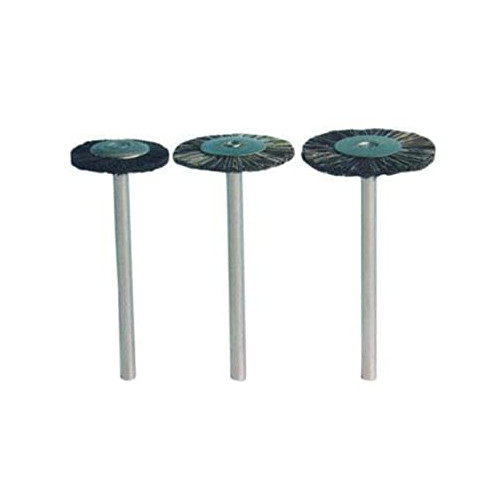 Buffalo Dental 06081 Abbott-Robinson HP Mounted Brushes #11 Standard Stiff 12/Bx