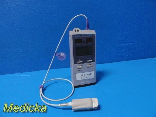 Nellcor Puritan Bennet N-85 Handheld Microcap Capnograph / Pulseoximeter~ 34454