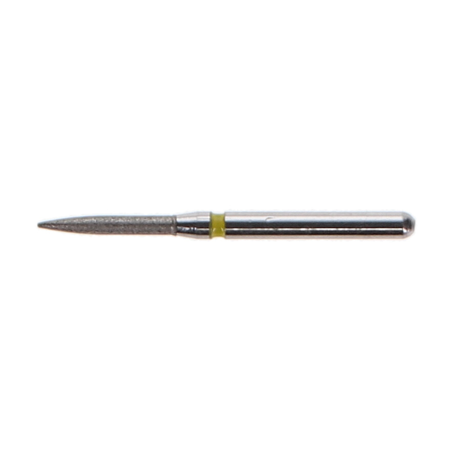 House Brand Dentistry 401727 HSB FG 862-012SF Flame Super Fine Diamond Burs 10Pk