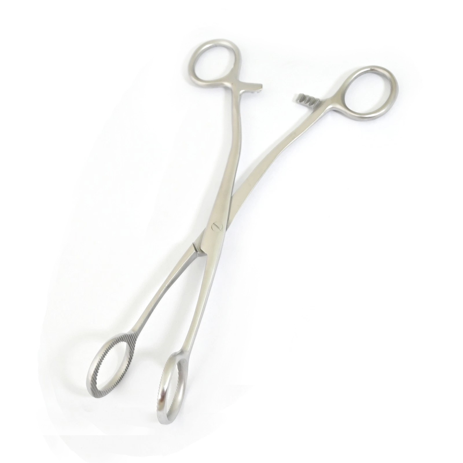 Collins Tongue Seizing Forceps 7.5” Stainless Steel Surgical Instru DS-2251