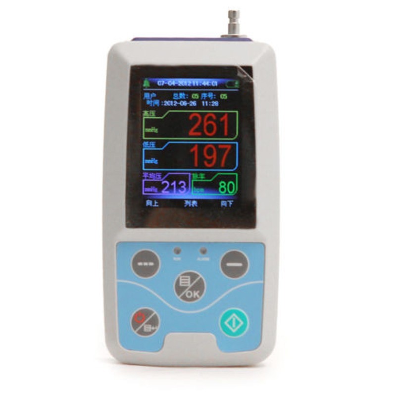 24 Hour Ambulatory Blood Pressure Monitor – Holter w/ Adult Cuff – Fast Shipping