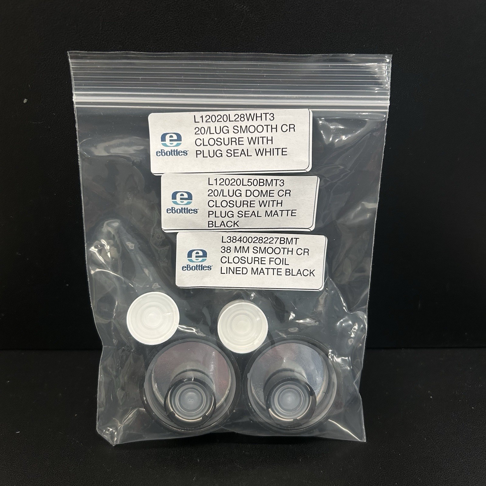 11 Misc Small Size Sterile Glass/Plastic Containers w/ Lids – See Packing List