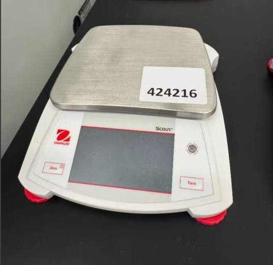 Ohaus Scout STX8200 Touchscreen Lab Balance Gold Scale 8200g X 1 g