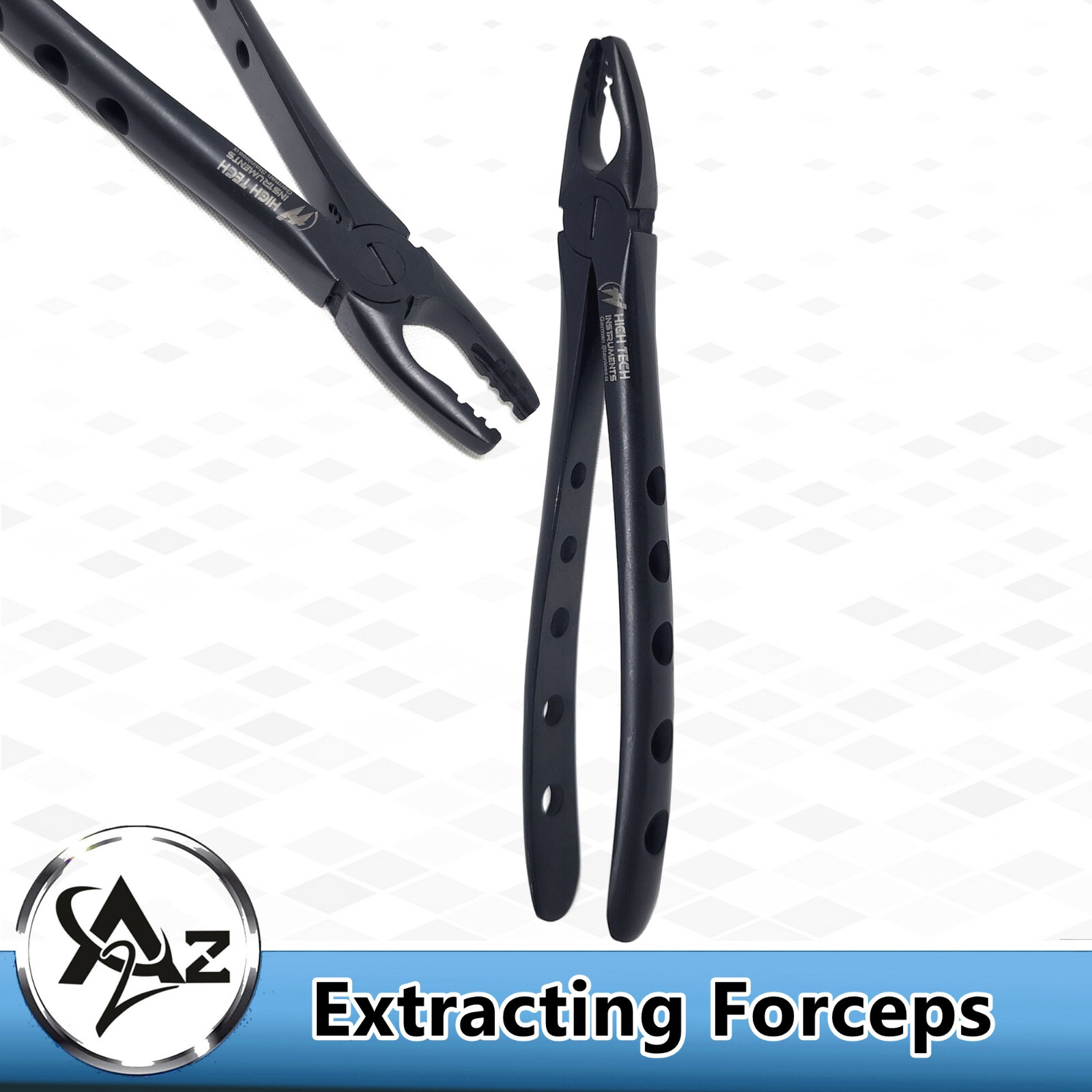 Dental Extracting Extraction Forceps # 2002AE Upper Anterior Serrated Instrument