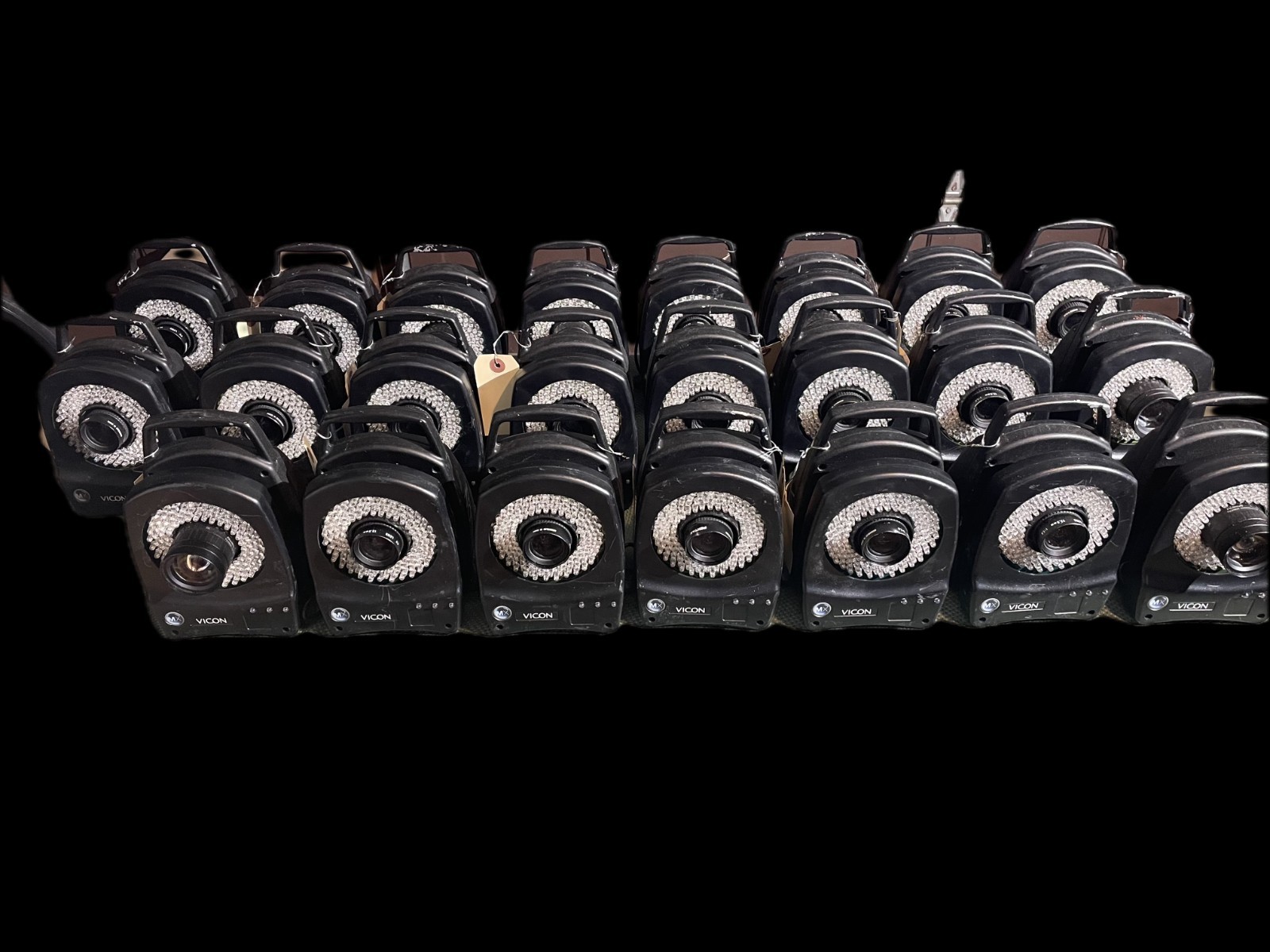 Lot of 23 Vicon MX13 Motion Capture Cameras Fujinon Pentax Lenses Untested Spare