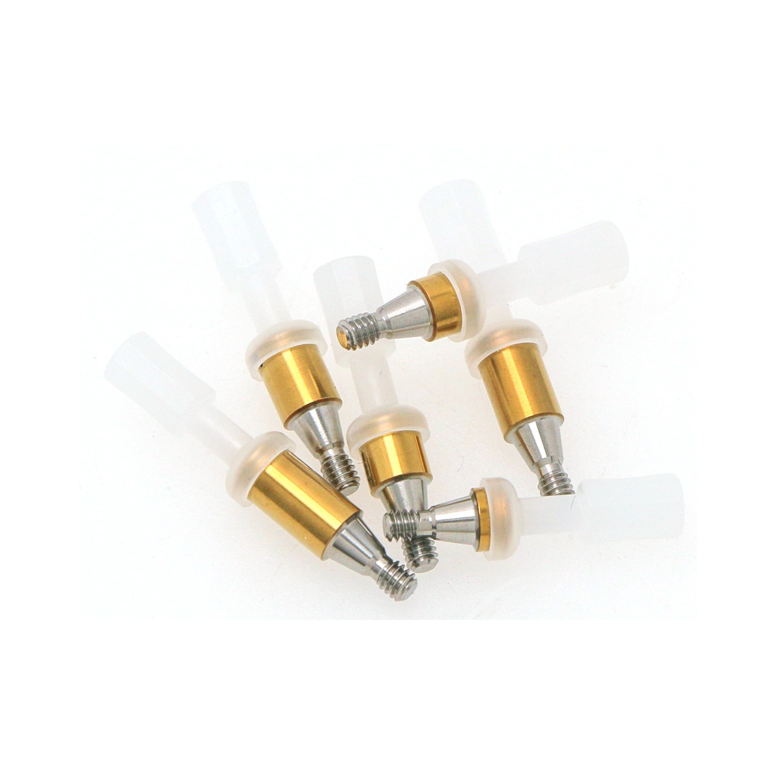 US Fits Hiossen Osstem Overdenture Locator Abutment Regular Mini & Male Caps Kit