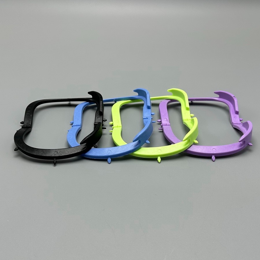 10Pcs Plastic Rubber Dam Frame Dental Foldable Hager Light X-Ray Film Bracket US