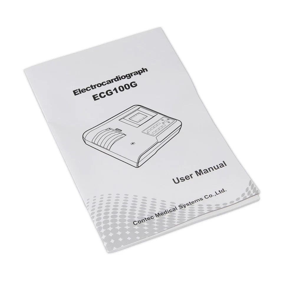 1-Channel 12-Lead Digital EKG Machine – Medical ECG100G Electrocardiograph