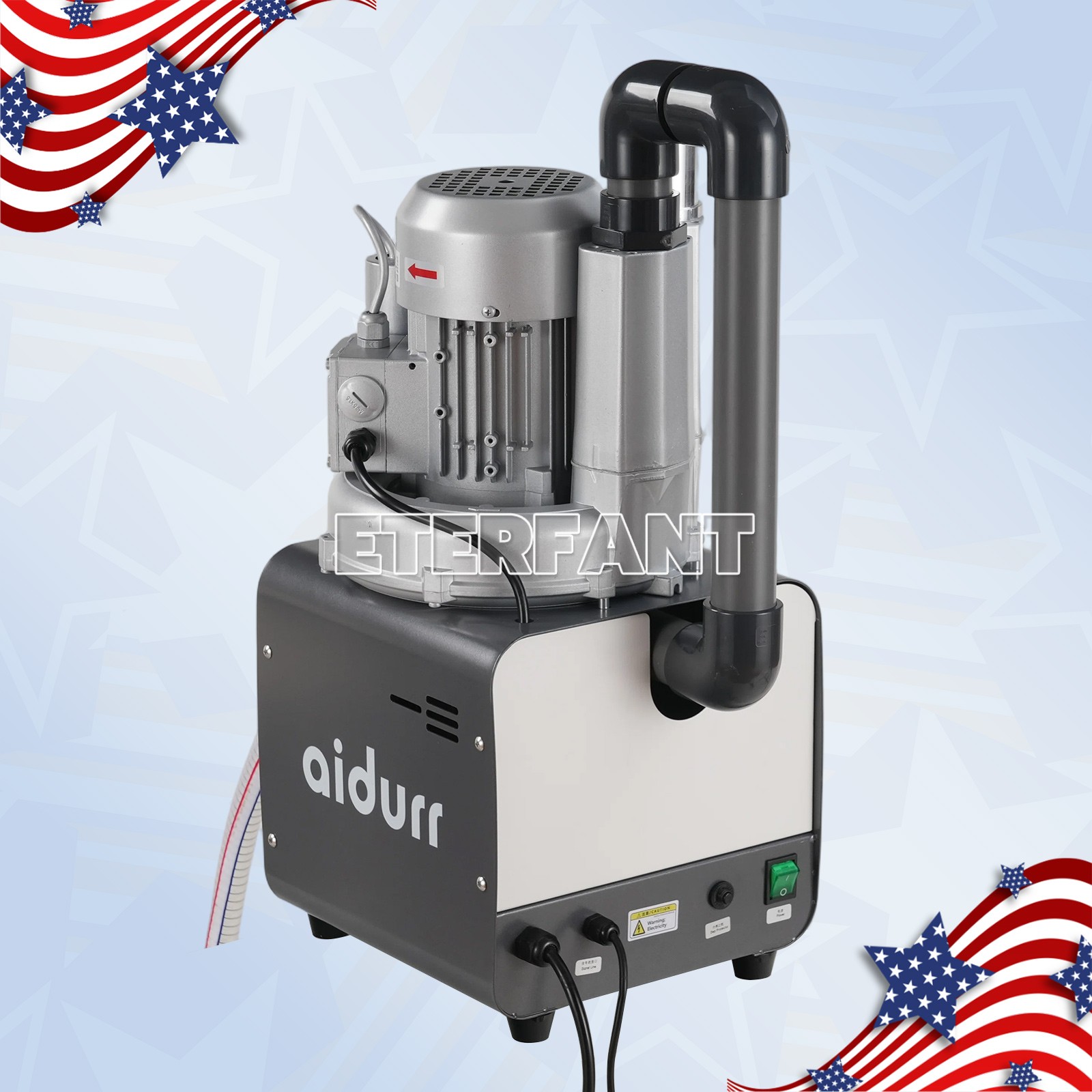 DE-001/DE101 Dental Electric Suction Machine Vacuum System Semi-Dry Equipment US