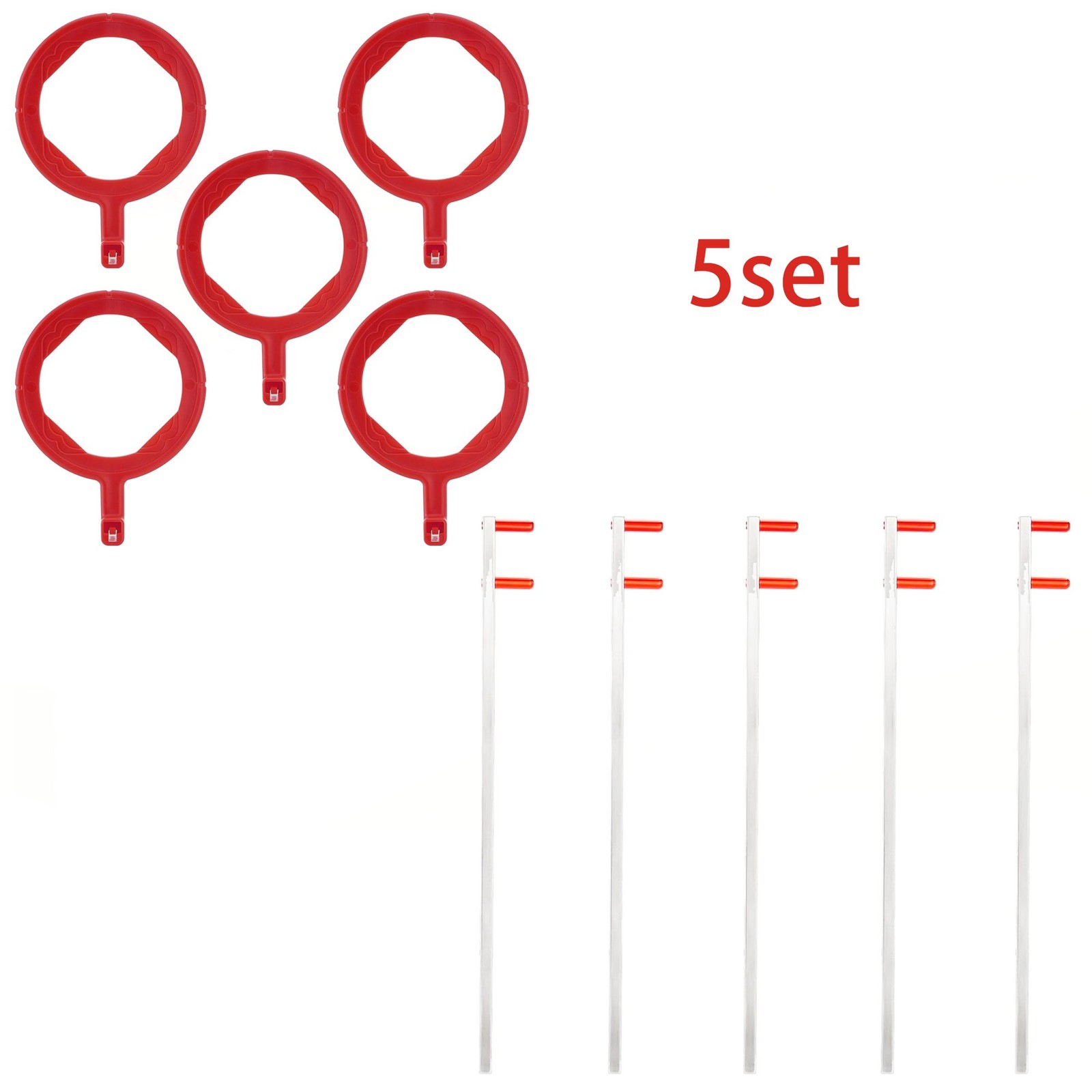 5Set Dental Sensor Holder Dental X-Ray Positioning Bitewing/Anterior/Posterior
