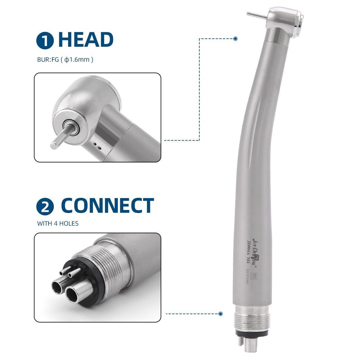 Dental Unit Chair Computer Controlled DC Motor /Delivery Unit Cart/Handpiece Kit