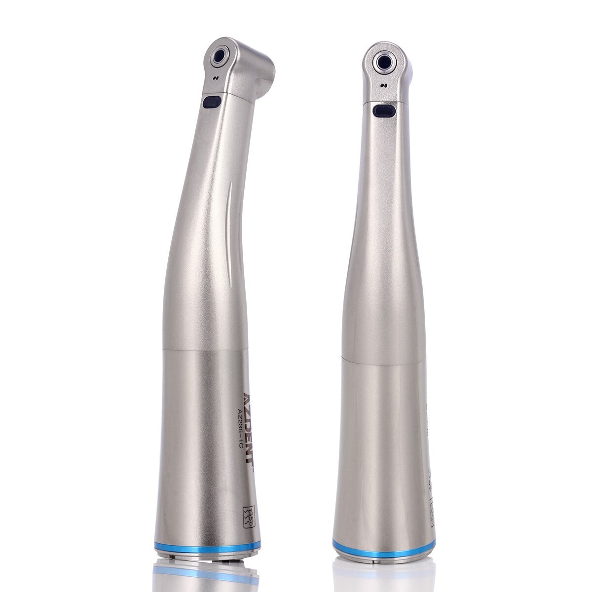 Dental 1:1 LED Fiber Optic Contra Angle Low Speed Handpiece Push Button Internal