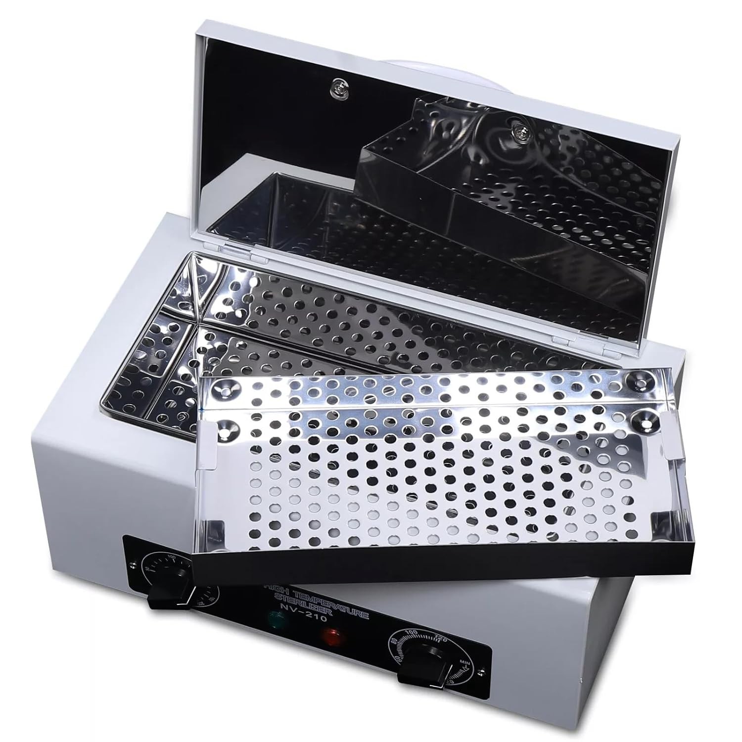 High Temperature Sterilizer 300W Nail Tool Sterilizer with Timer Heat Sterilizer