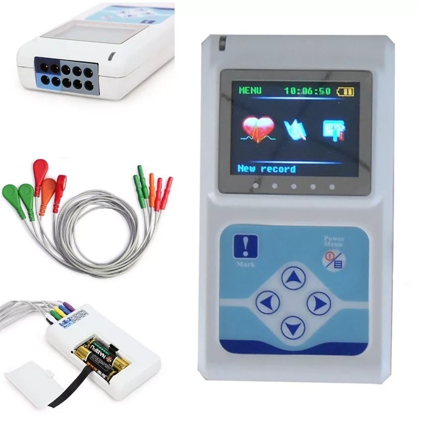CONTEC TLC9803 Dynamic ECG Monitor System 24 Hours Recorder ECG Holter
