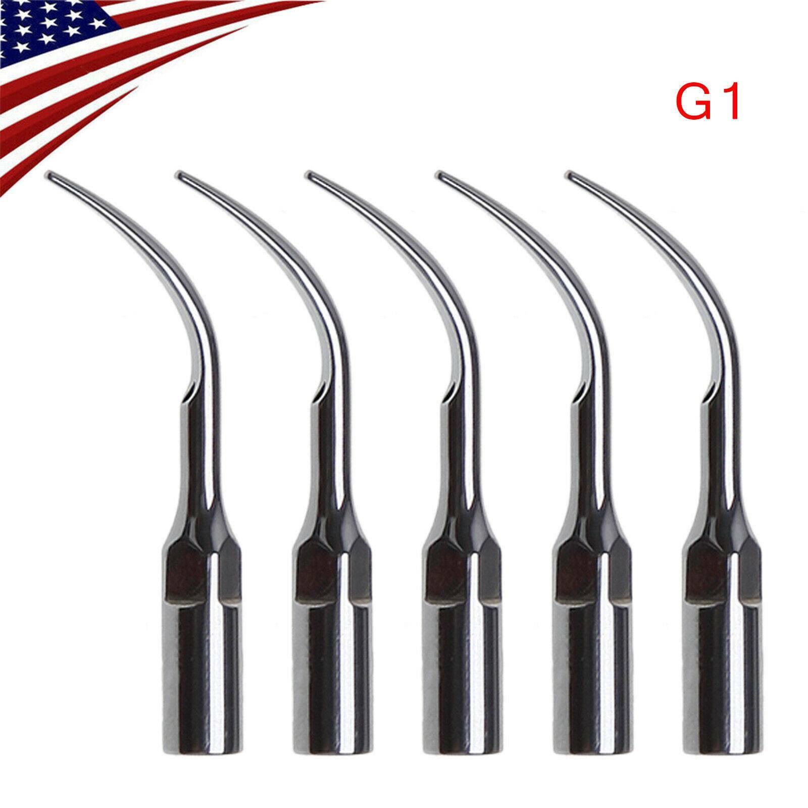 Dental Ultrasonic Piezo Scaler Tips G1,G2,G3,G4,P1,P3 Fit EMS/Woodpecker po