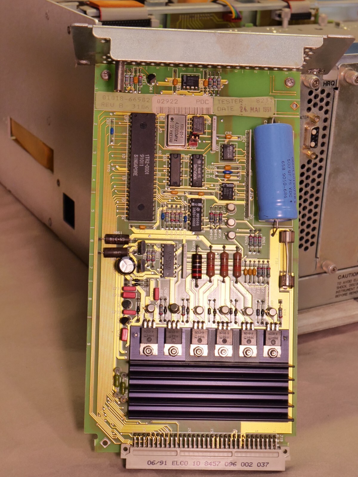 HP 1050 HPLC Pump CMP 5067-3380 HRQ 01018-66518 RAD 01018-66503 PDC 01018-66502