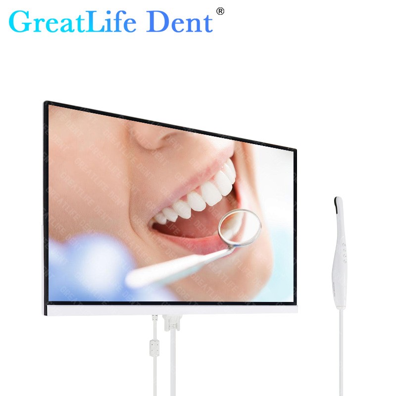 US Stock Dental 24Inch High-Definition Digital SONY CCD Monitor Intraoral Camera