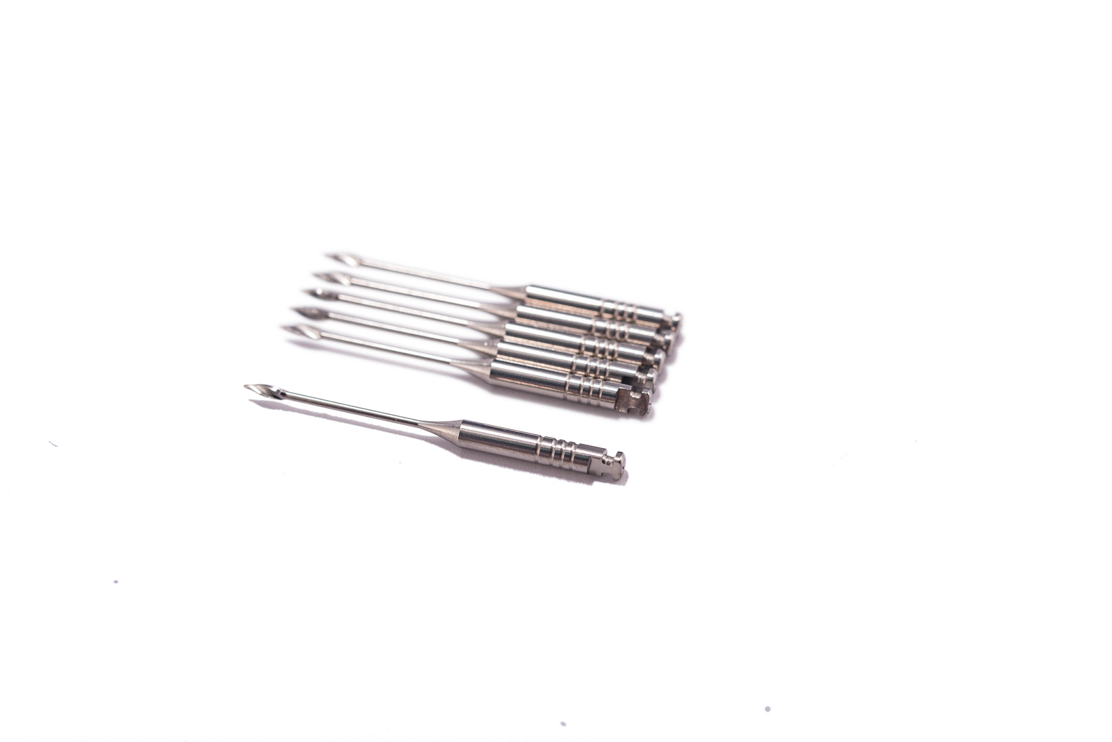 10PKs Dental Endo Peeso Reamers/Glidden Gates Spiral Burs 1#-6# Root Canal Files