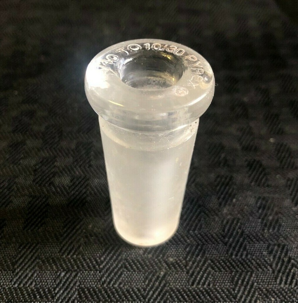 PYREX Glass 24/40 Inner to 10/30 10/18 Outer Thermometer Bushing Adapter B
