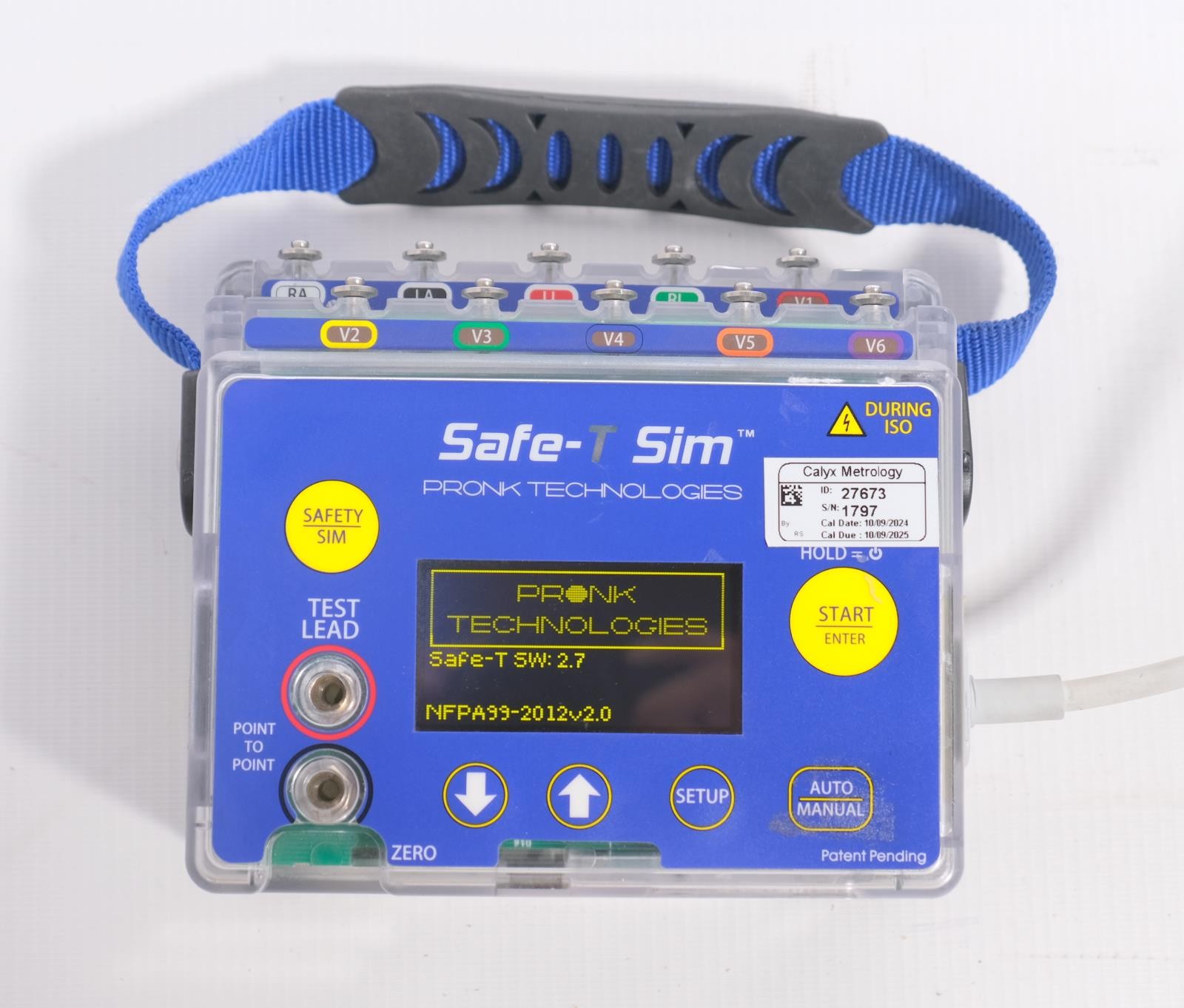 Pronk Technologies Safe-T Sim Mobilize Electrical Safety Analyzer