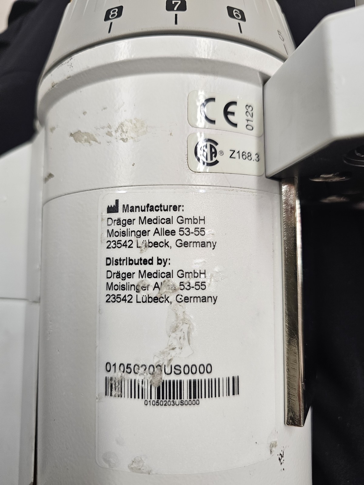 Drager Vapor 2000 Sevoflurane Vaporizer