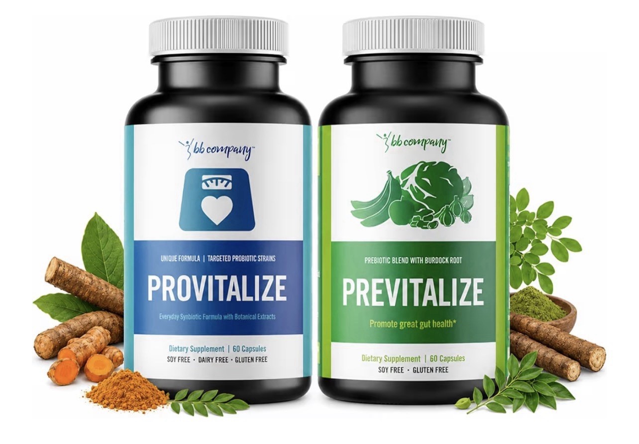 BB Company Slim Gut Bundle: Menopause Probiotics & Prebiotics for Women Exp 5/27