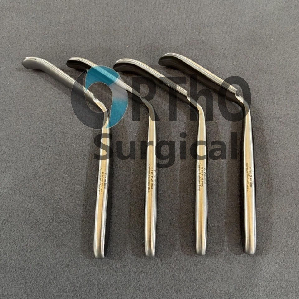 Cloward Blade Retractor Set of 4 Pcs Orthopedic, Spine Surgical Instruments