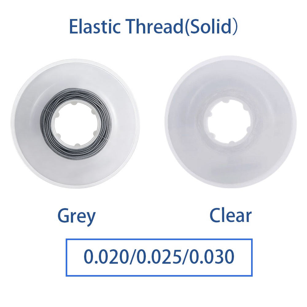 Dental Orthodontic Elastic Thread Spool Power Thread Solid 0.020/0.025/0.030