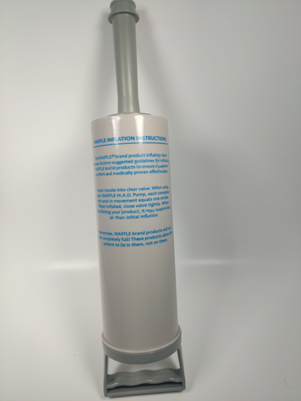 EHOB WAFFLE M.A.D. Pump 540MAD Manual Air Pump for Medical Overlays Cushions