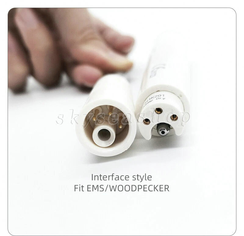 Dental Ultrasonic Piezo Scaler Handpiece 5*Scaling Tips fit Cavitron EMS FDA E2+
