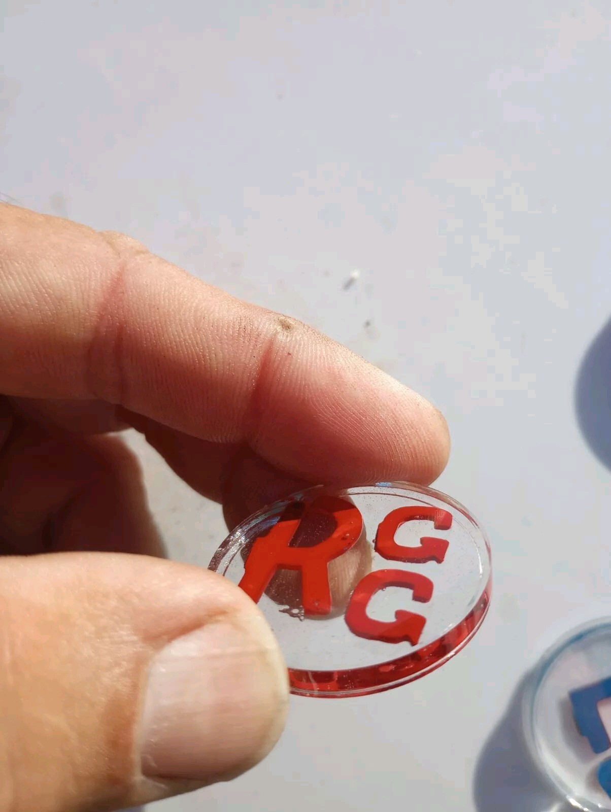 Radiology X-ray Markers 3 Sets Initials (GG)
