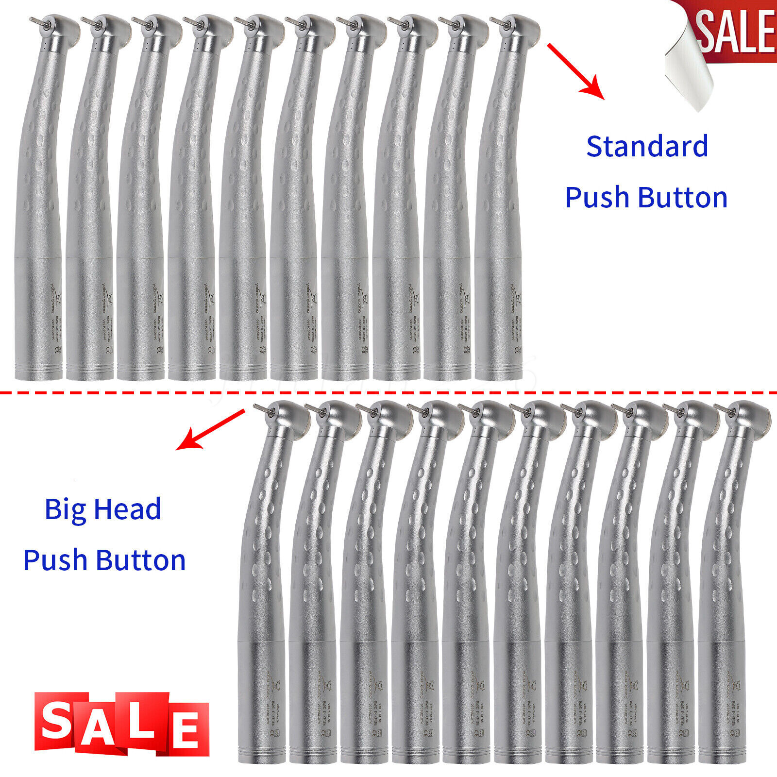 Dental High Speed Handpiece Turbine Yabangbang Standard/Big Head fits KaVo 4HOLE