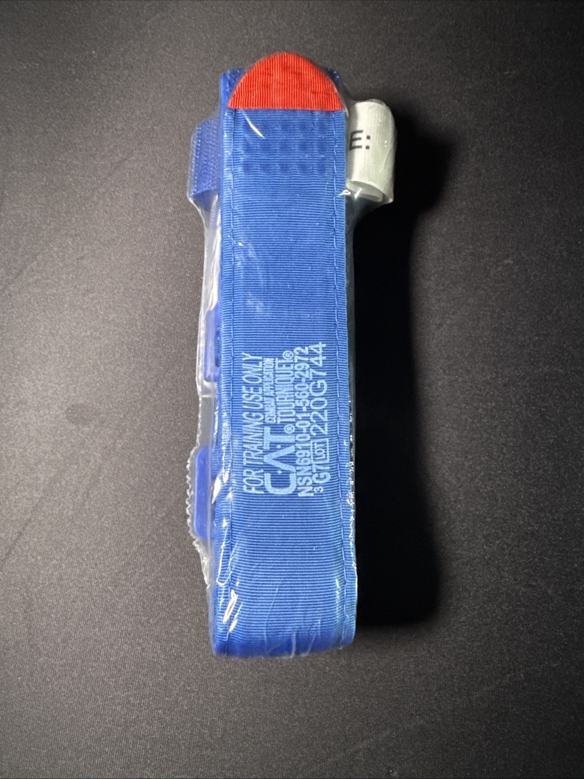 5 QuikClot Bleeding Control Dressing INERT Trainers with BLUE CAT Training TQ
